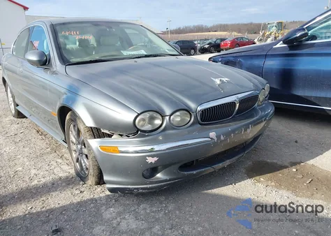 2003 Jaguar X-Type 2.5 из США, поврежденный, VIN SAJEA51D83XD19762
